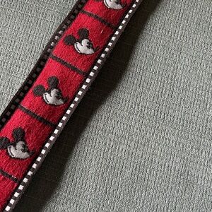 Red Mickey Mouse Patterned Strap